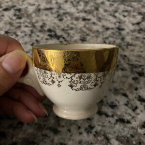Sabin Crest O Gold Colonial Demitasse Cup